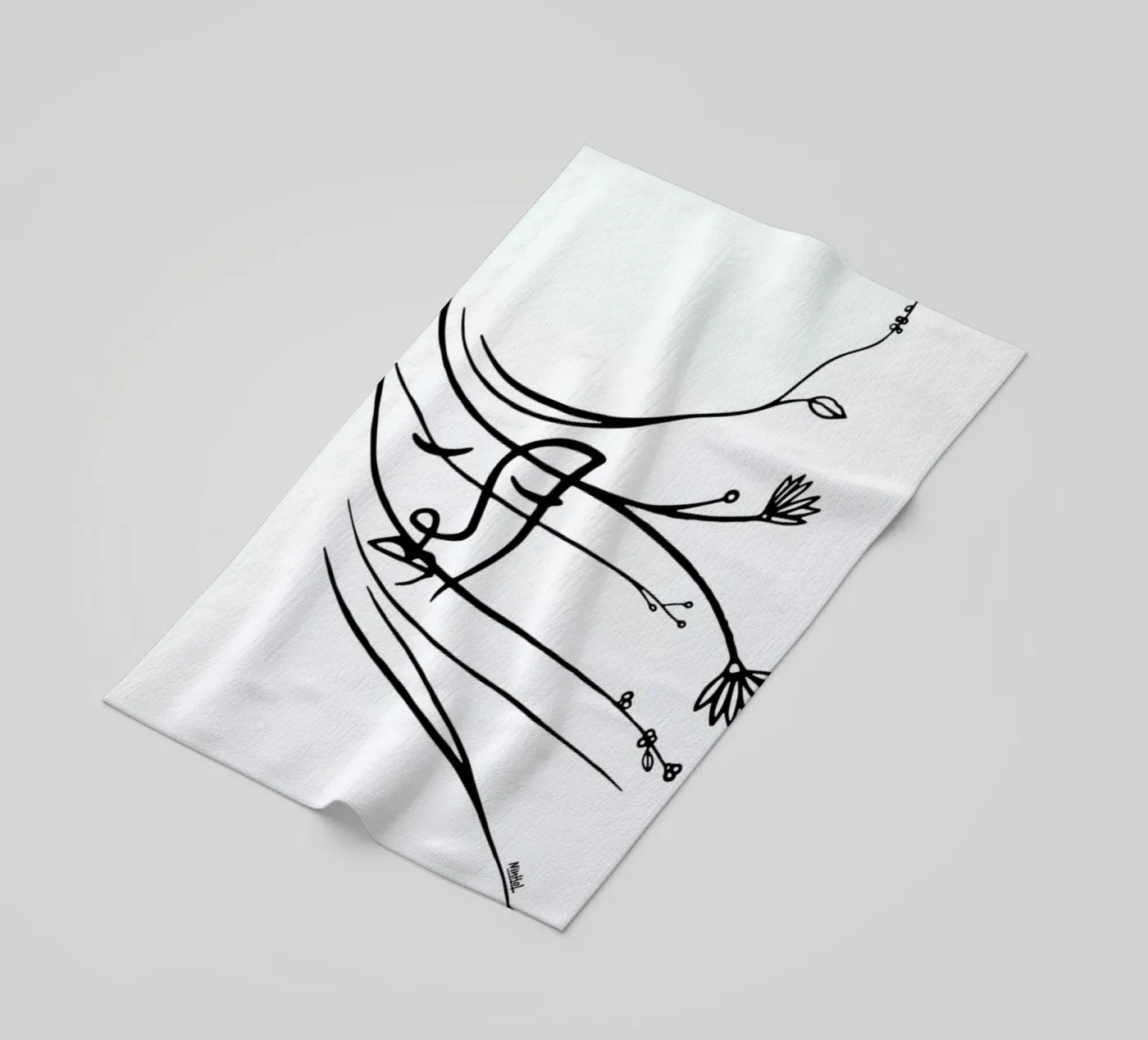 Wind Strandtuch von Ninhol