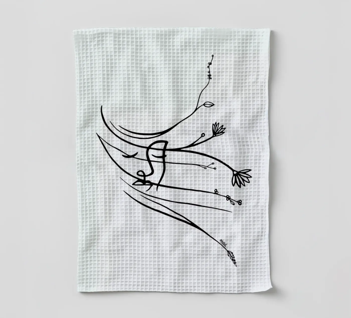 Wind Geschirrtuch von Ninhol