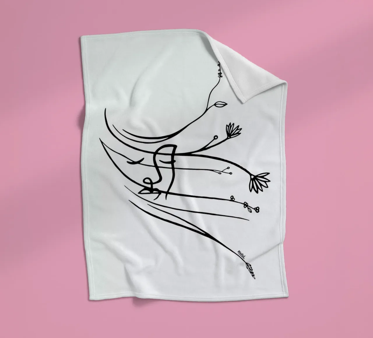 Wind Fleecedecke von Ninhol