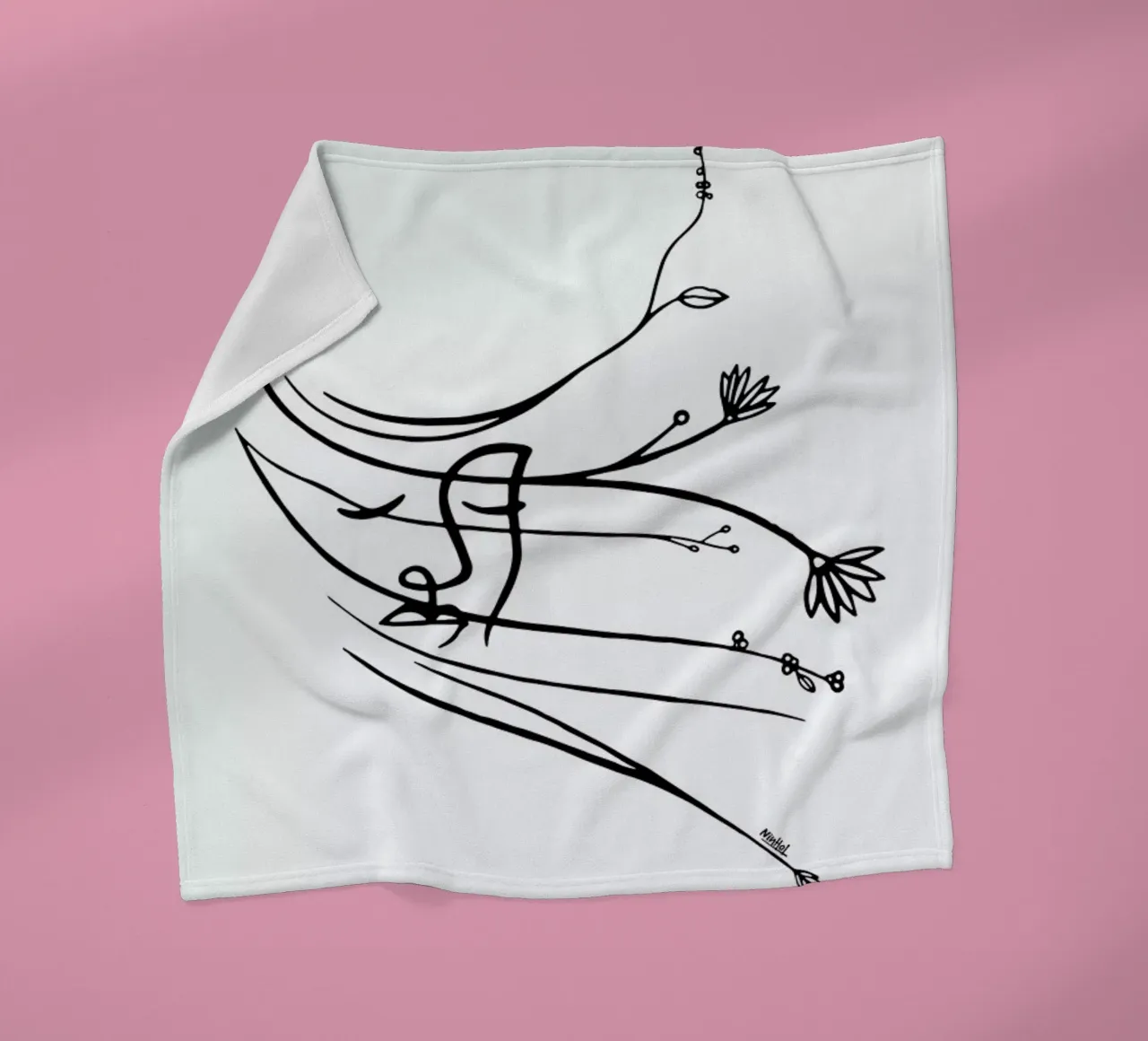 Wind Fleecedecke von Ninhol