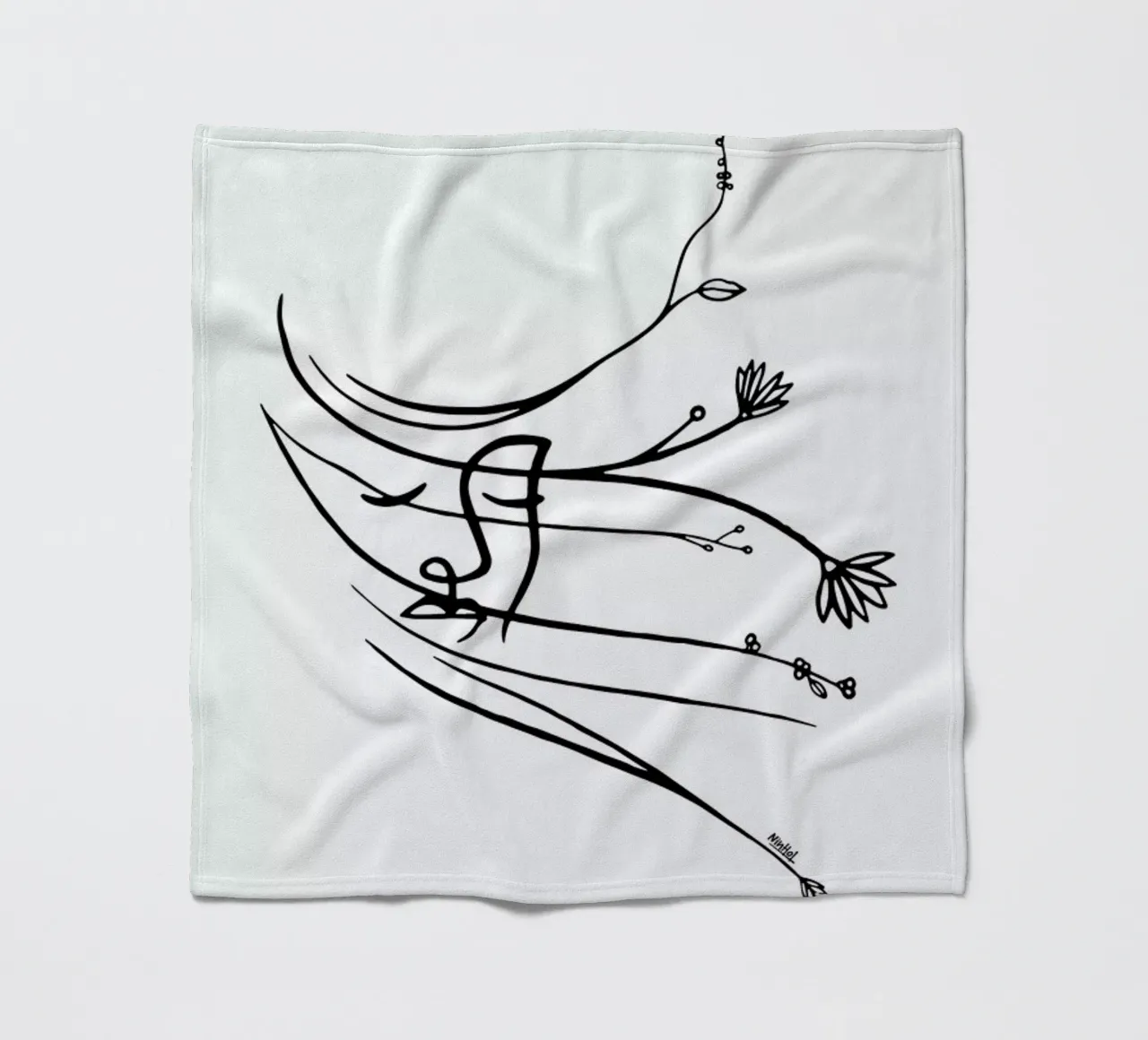 Wind Fleecedecke von Ninhol