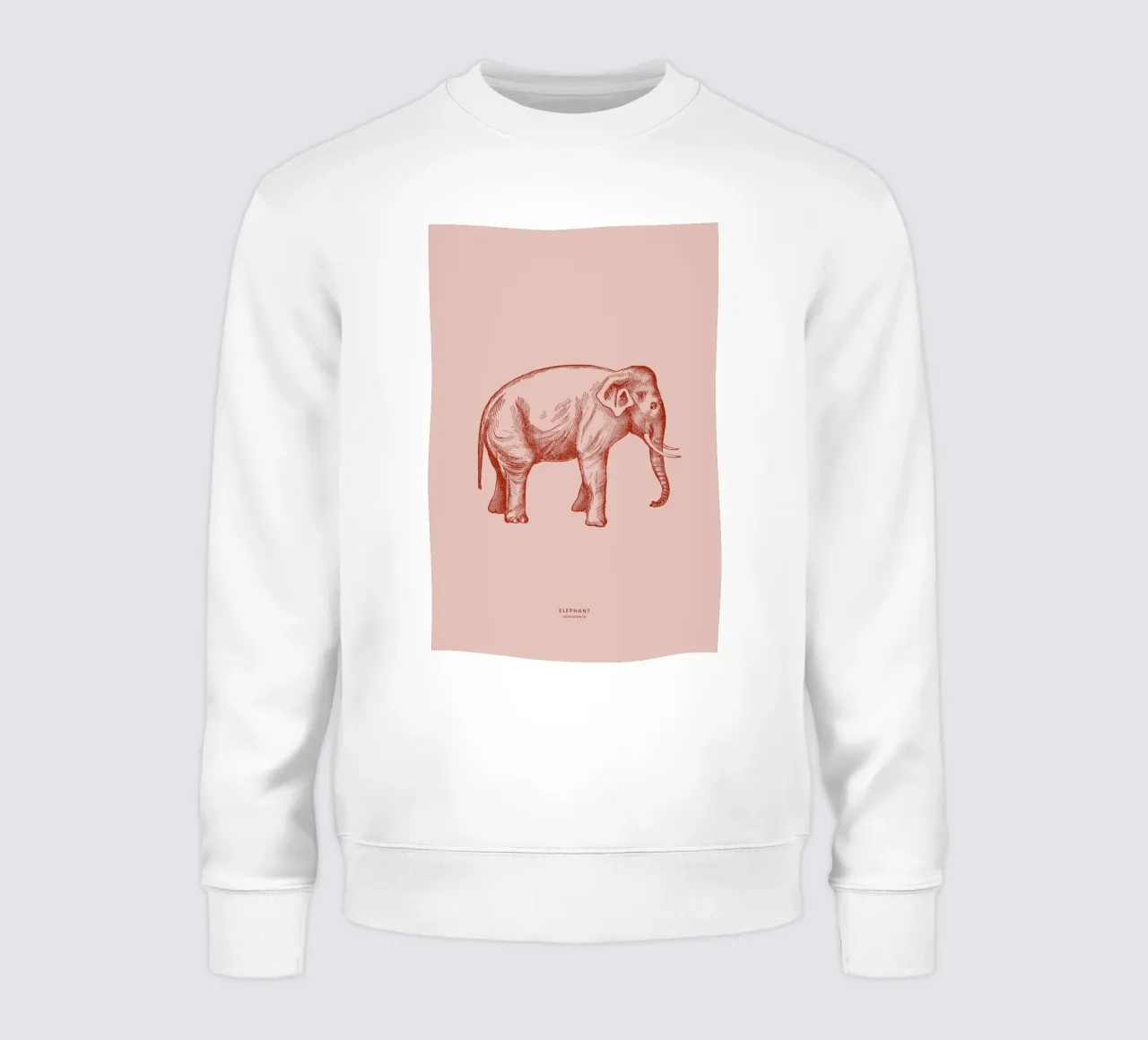Elephant Pink felpa da Flora & Fauna