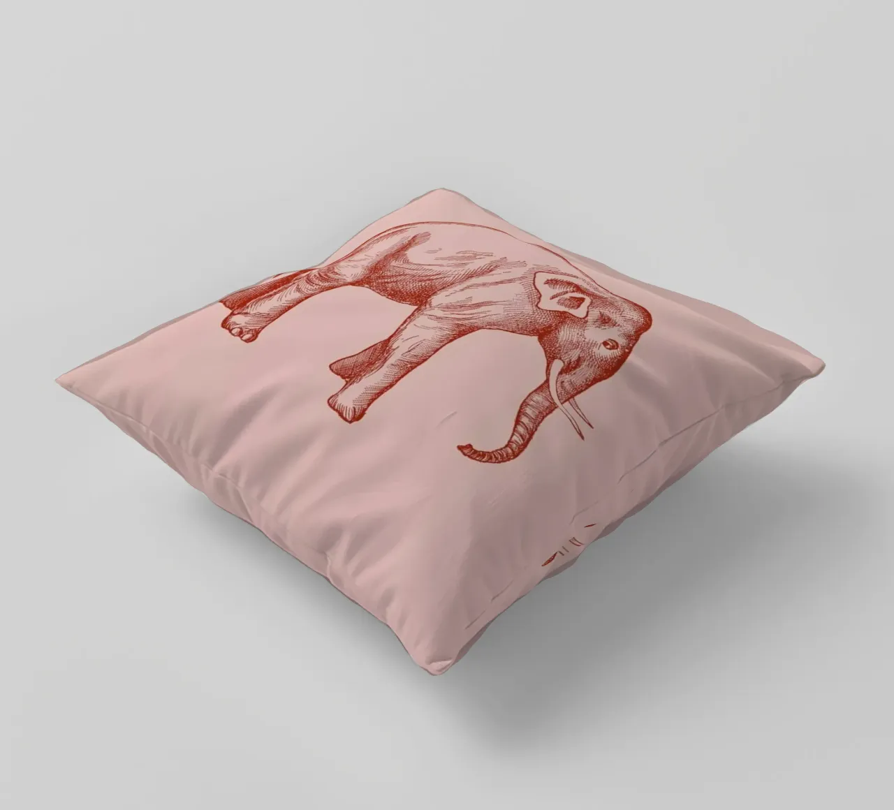 Elephant Pink cuscino da Flora & Fauna