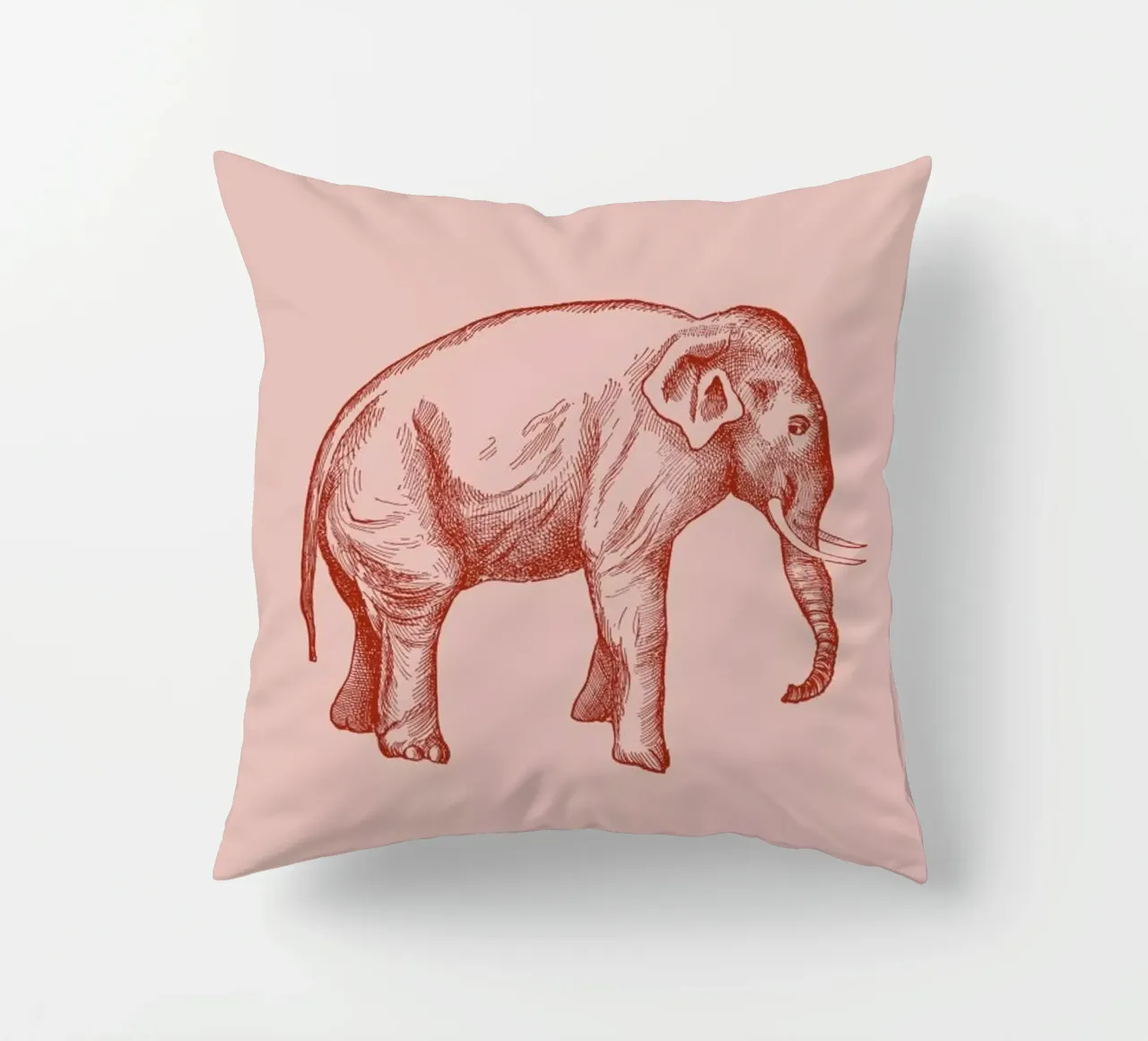 Elephant Pink cuscino da Flora & Fauna