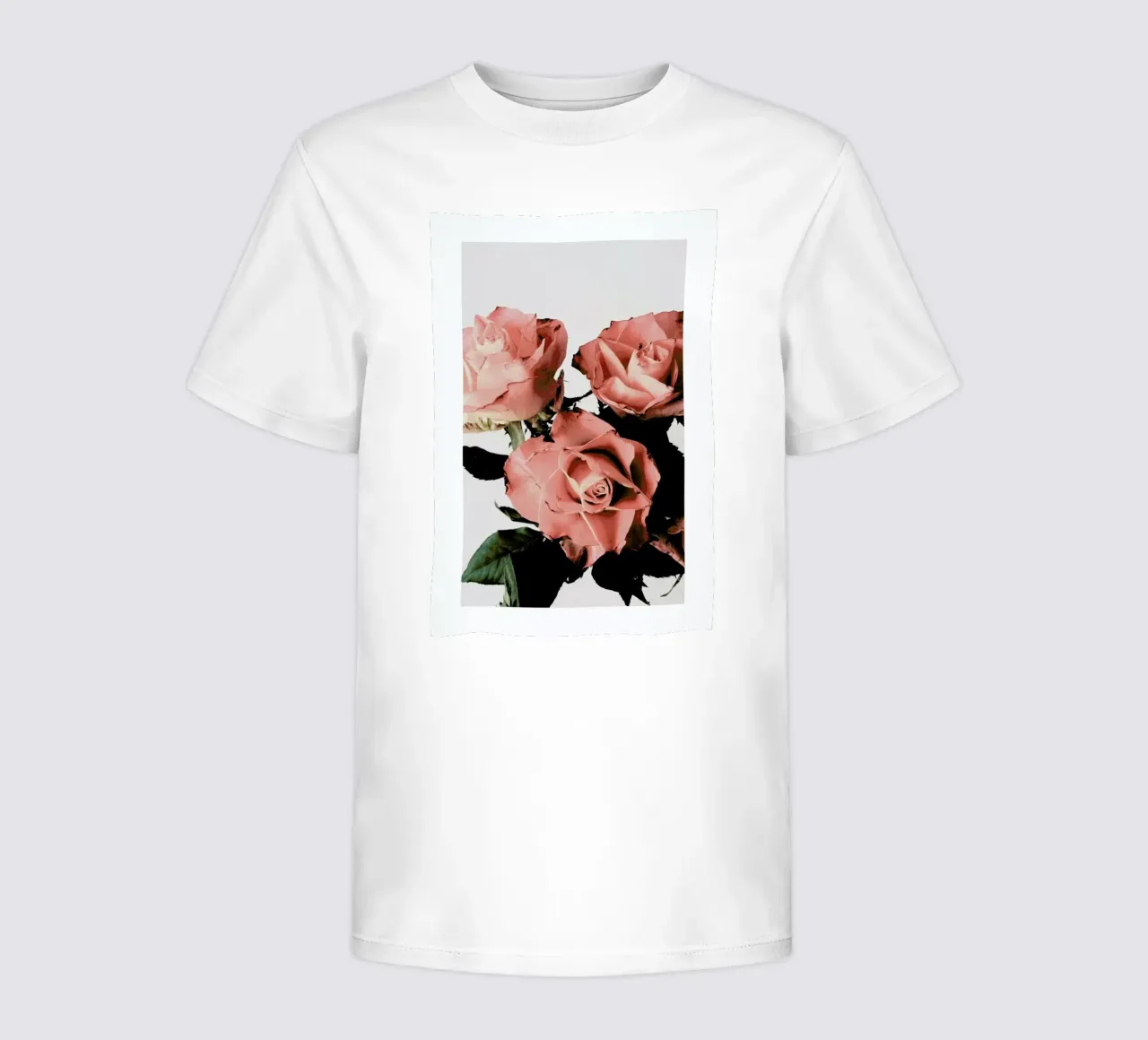 Roses kids t-shirt by Flora & Fauna