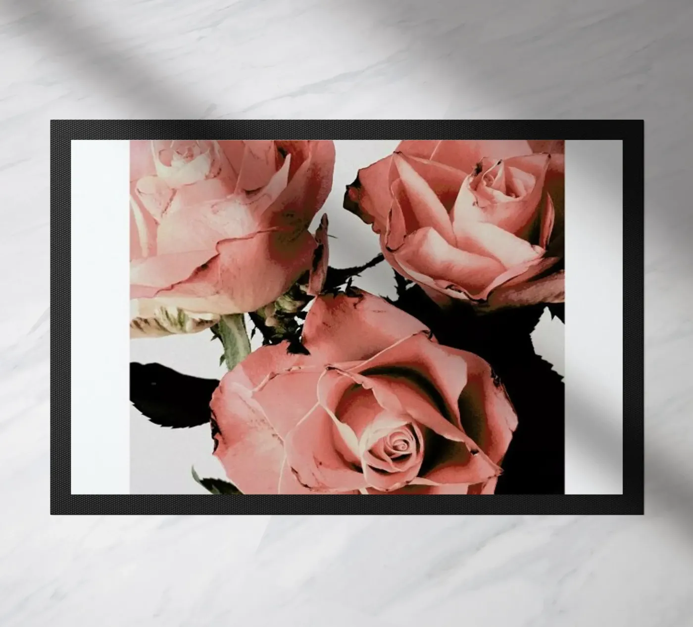 Roses doormat by Flora & Fauna