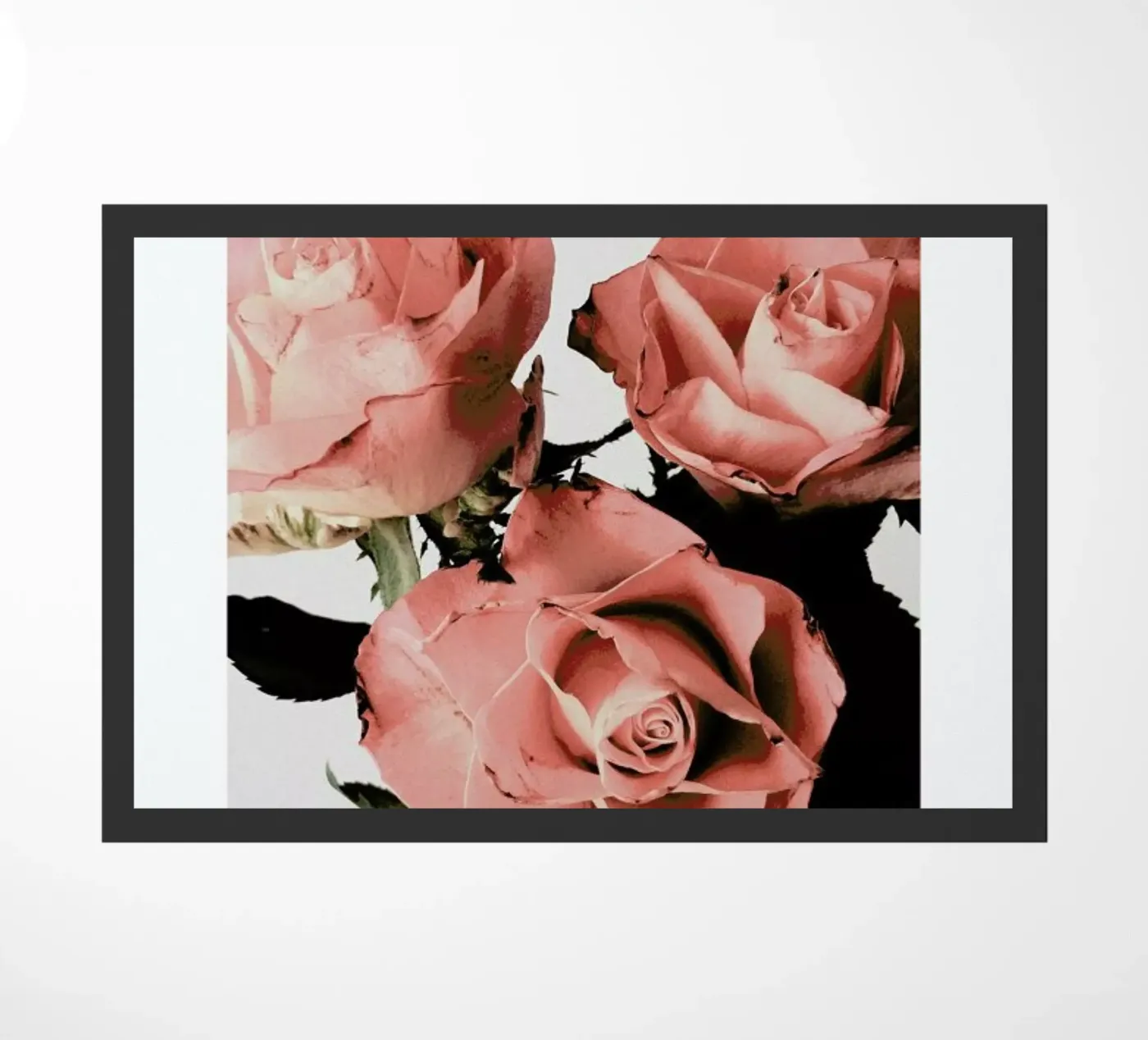 Roses doormat by Flora & Fauna