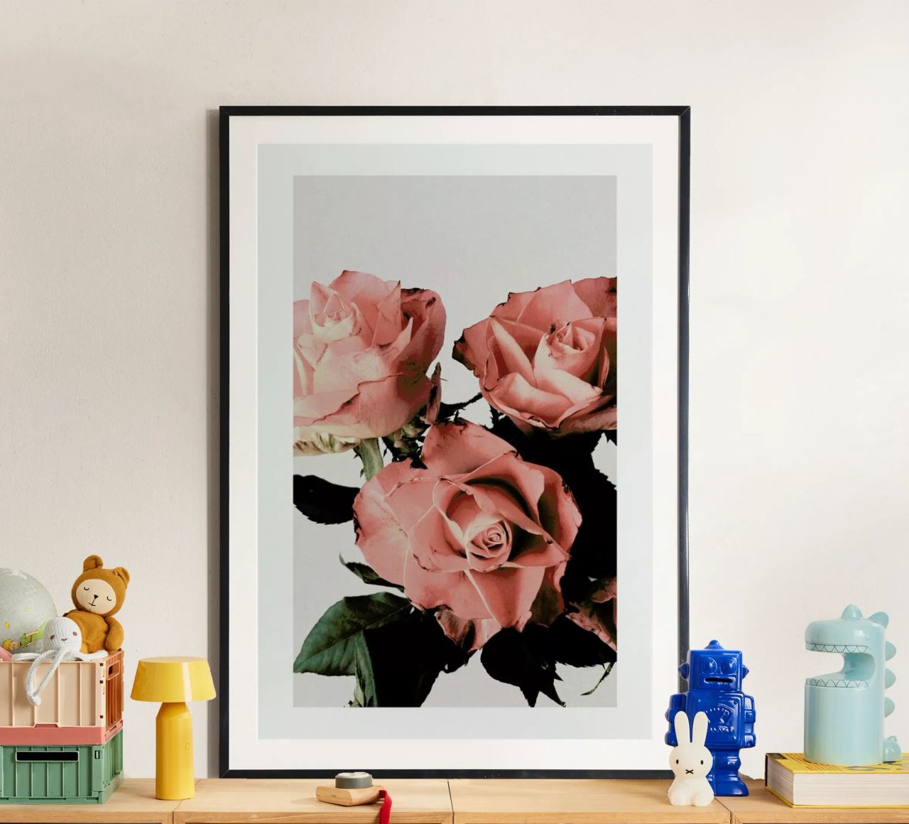 Roses Poster von Flora & Fauna