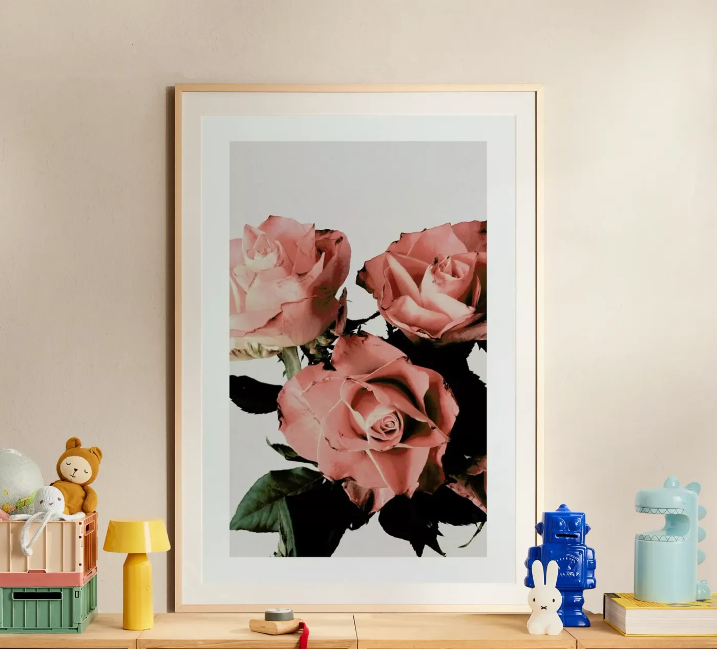 Roses poster by Flora & Fauna