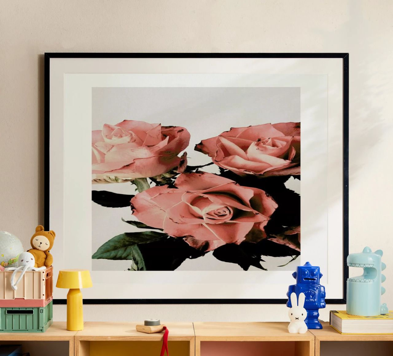 Roses Poster von Flora & Fauna