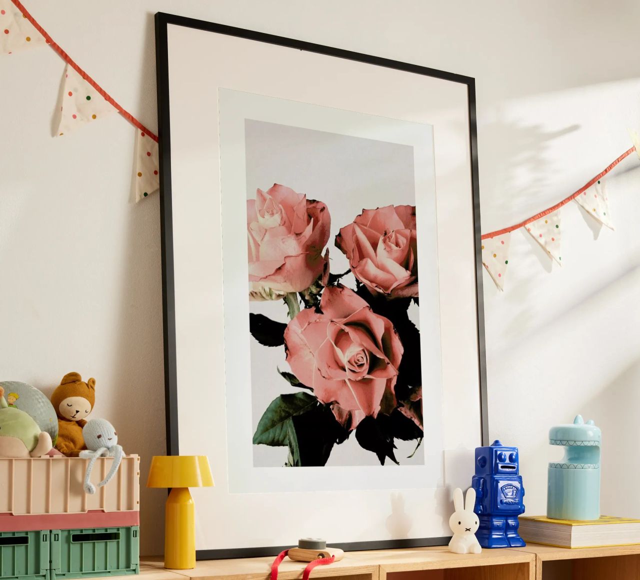 Roses Poster von Flora & Fauna