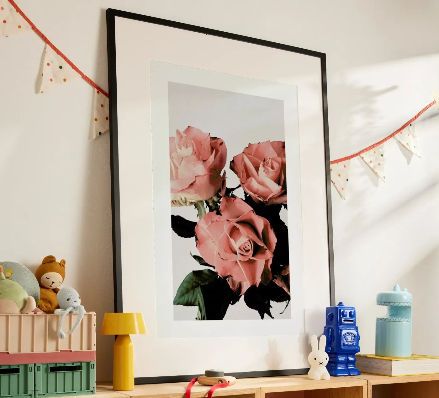 Roses poster by Flora & Fauna