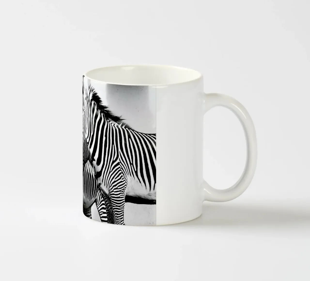Zebra Stripes tazza in ceramica da Babett Schultze