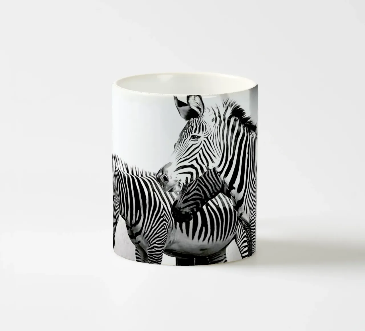Zebra Stripes tazza in ceramica da Babett Schultze
