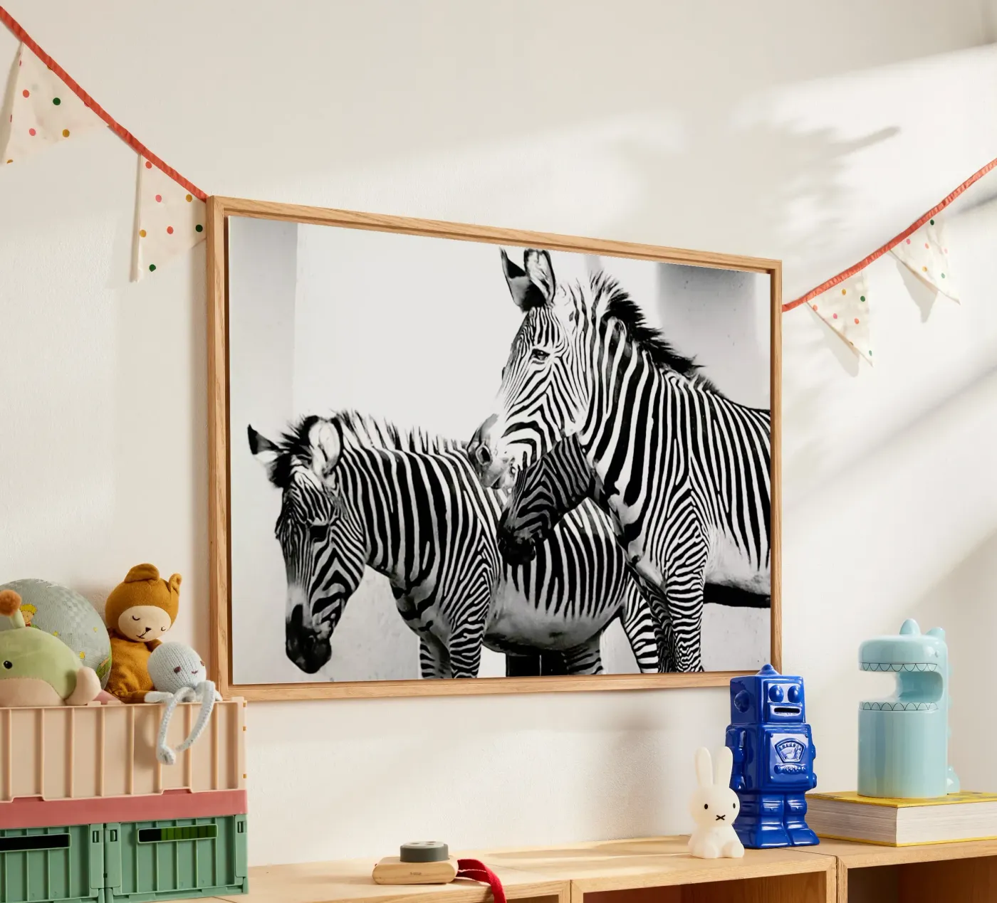 Zebra Stripes plexiglass da Babett Schultze