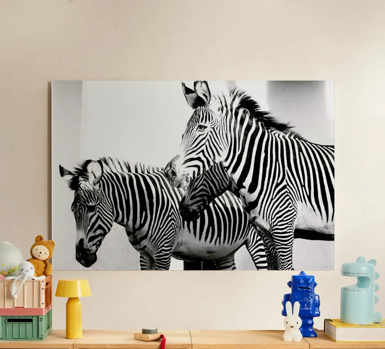Zebra Stripes plexiglass da Babett Schultze