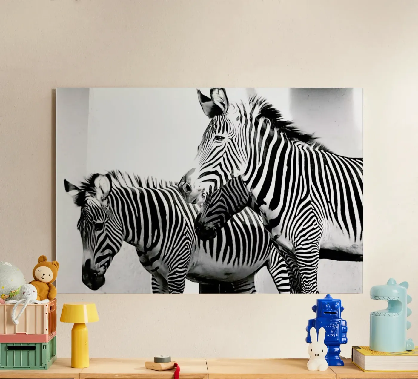 Zebra Stripes plexiglass da Babett Schultze