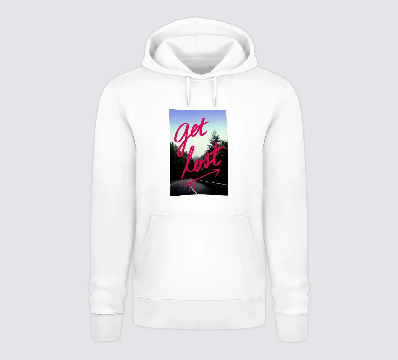 Get Lost hoodie by Leah Flores