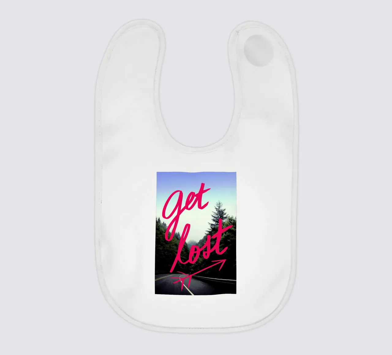 Get Lost bavaglino da Leah Flores