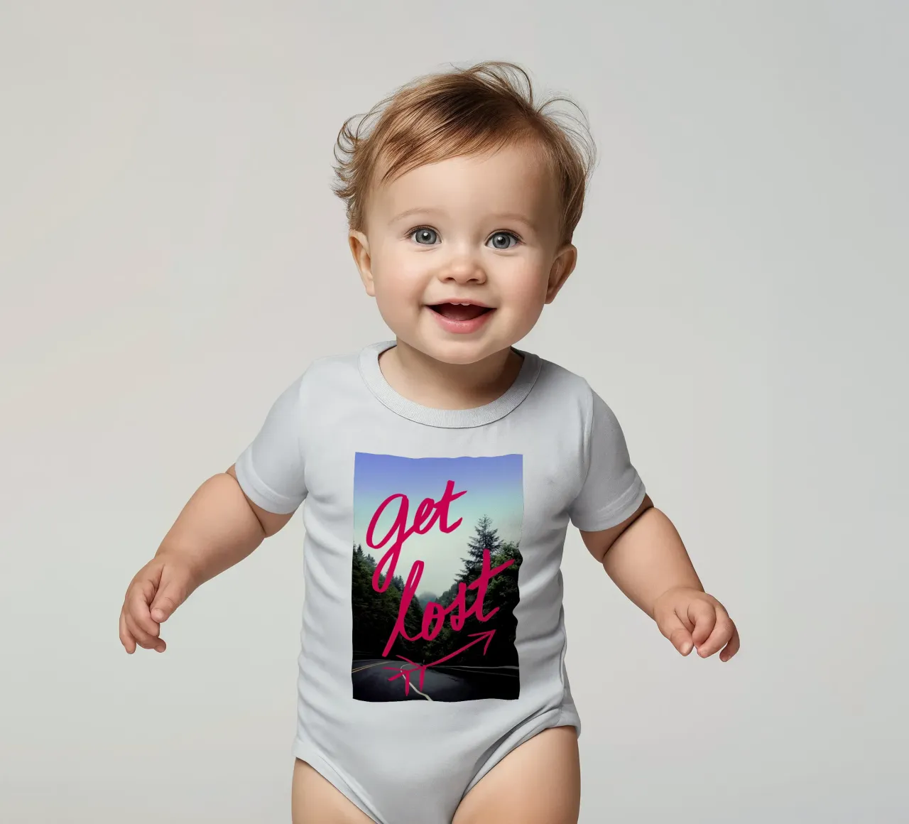 Get Lost body bébé de Leah Flores