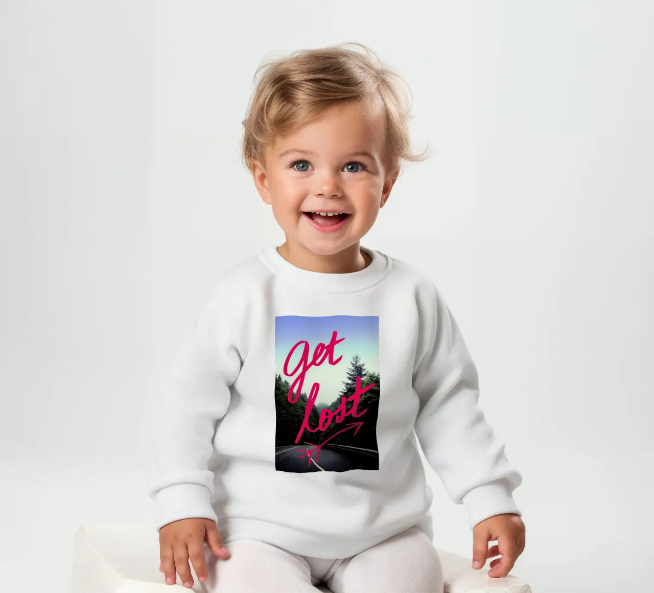 Get Lost felpa neonato da Leah Flores
