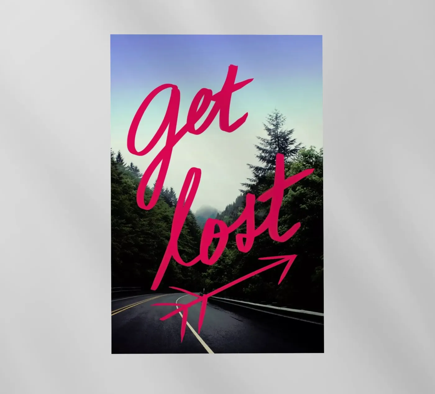 Get Lost pellicola backlit da Leah Flores