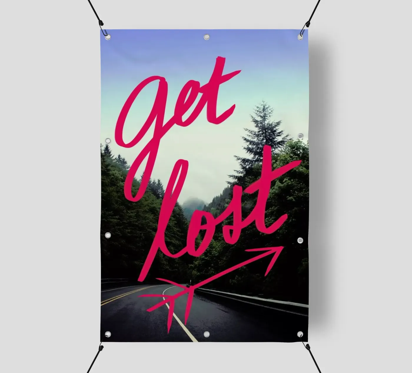Get Lost telo in pvc da Leah Flores