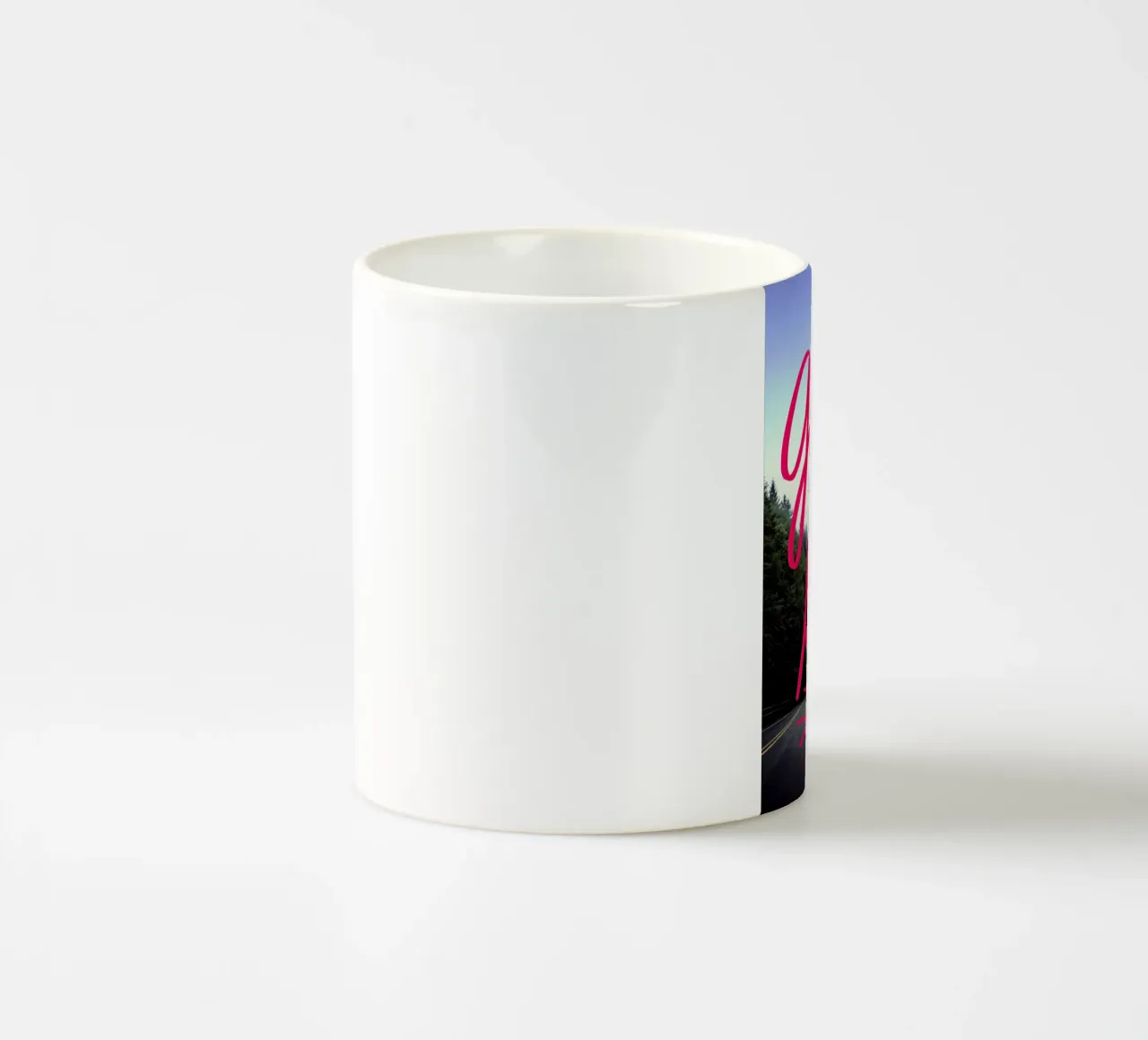 Get Lost tazza in ceramica da Leah Flores