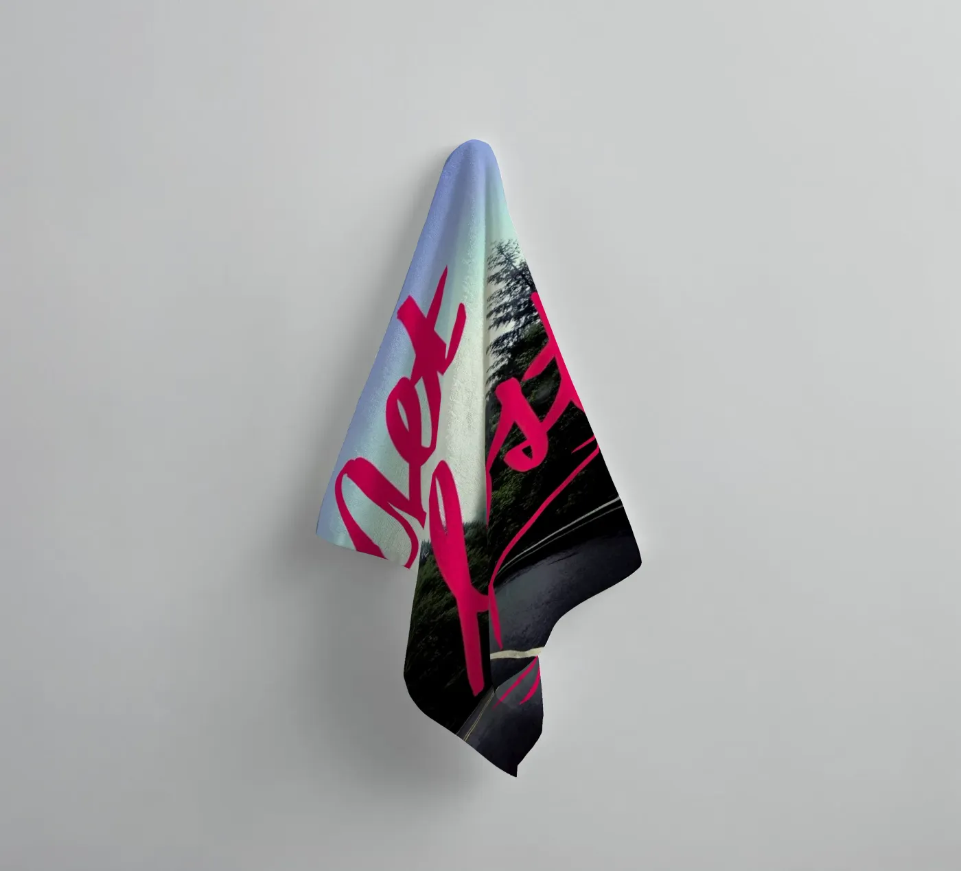 Get Lost badhanddoek van Leah Flores