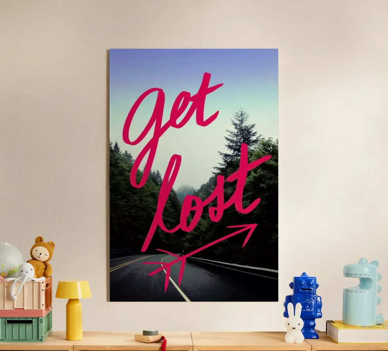 Get Lost plexiglass da Leah Flores