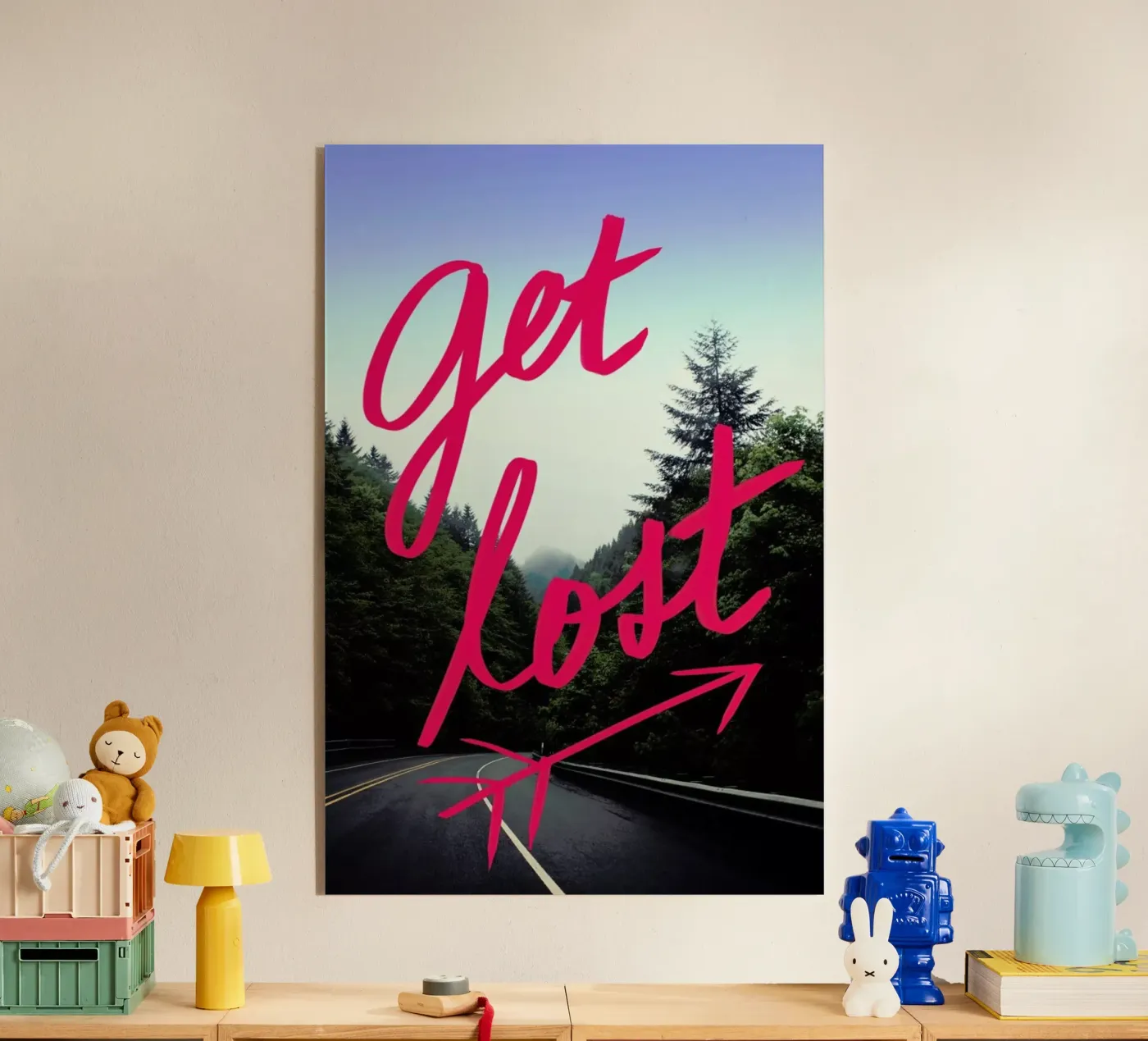 Get Lost plexiglass da Leah Flores