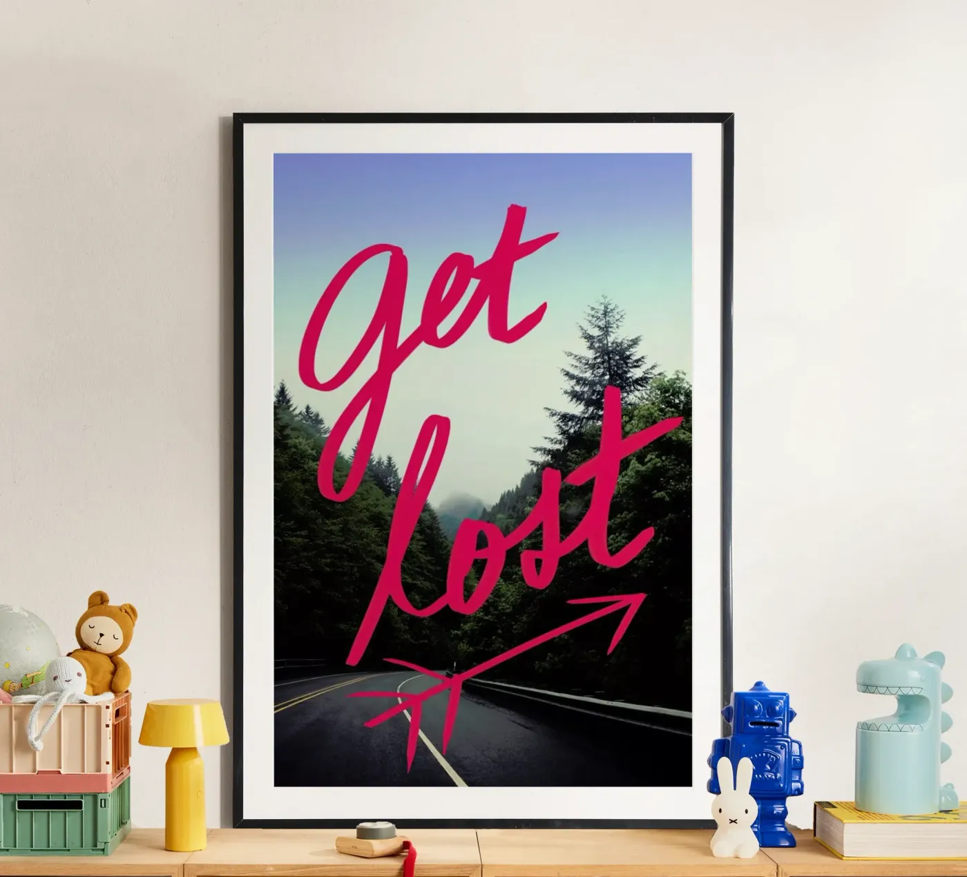 Get Lost poster da Leah Flores