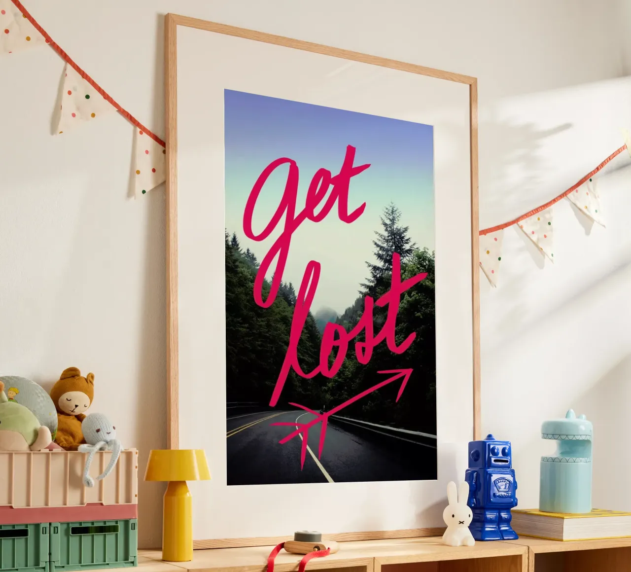 Get Lost carta hahnemühle da Leah Flores