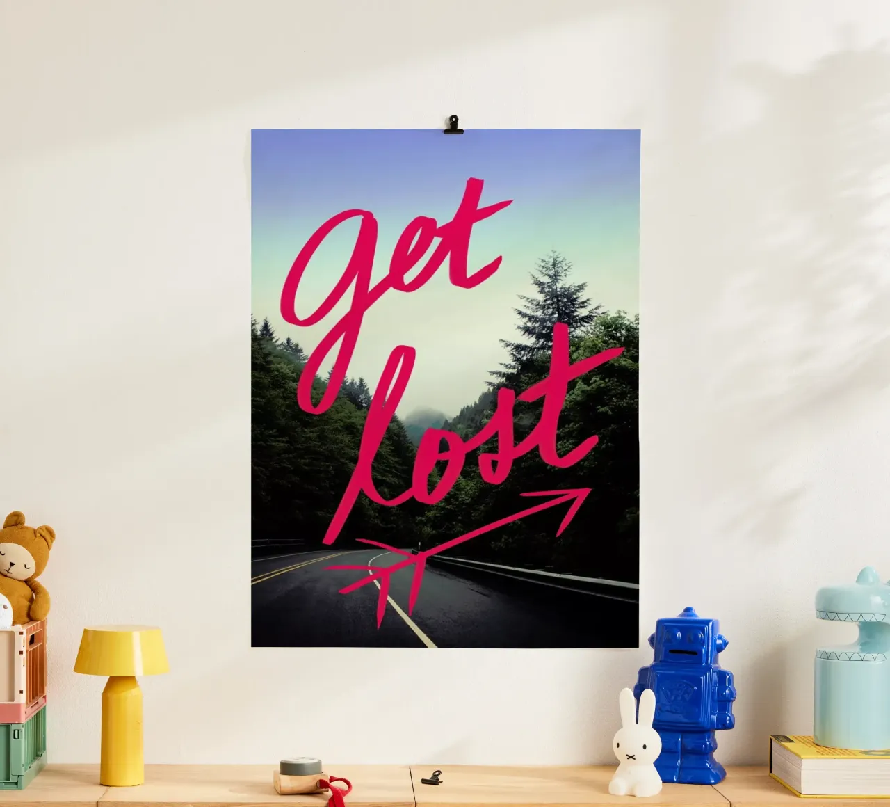 Get Lost poster da Leah Flores