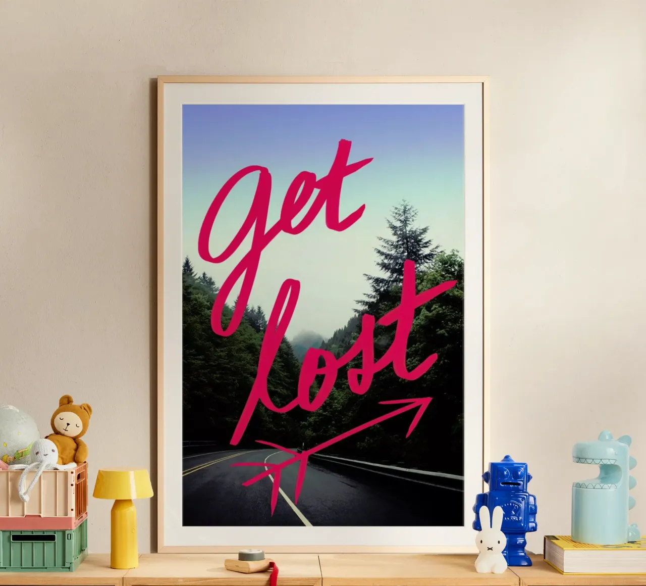 Get Lost poster da Leah Flores