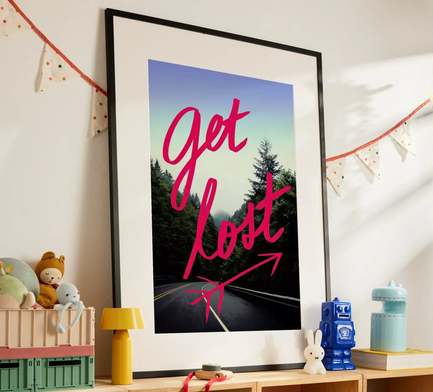 Get Lost poster da Leah Flores