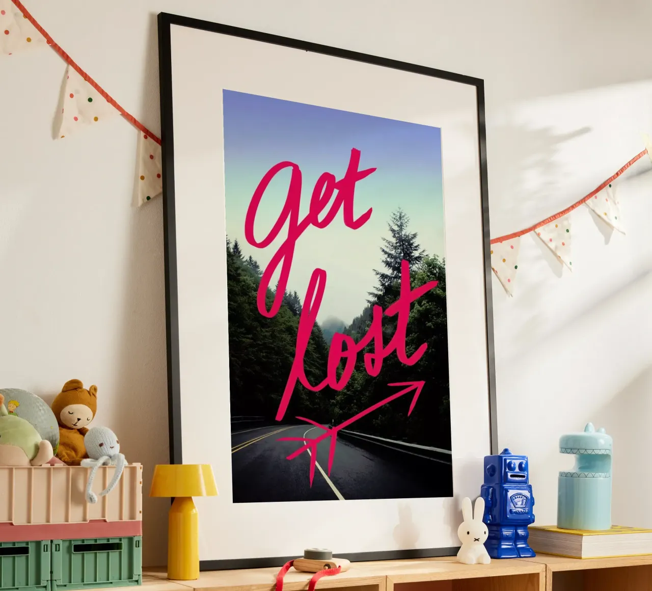 Get Lost poster da Leah Flores