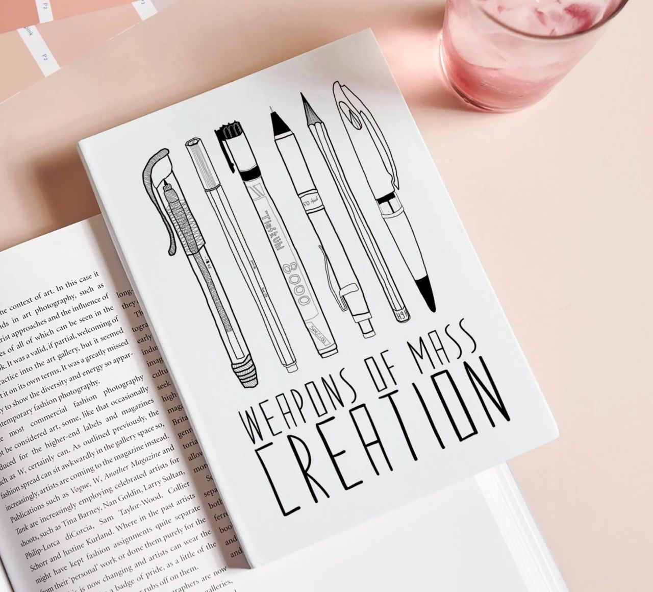 Weapons of Mass Creation notebook by Bianca Green