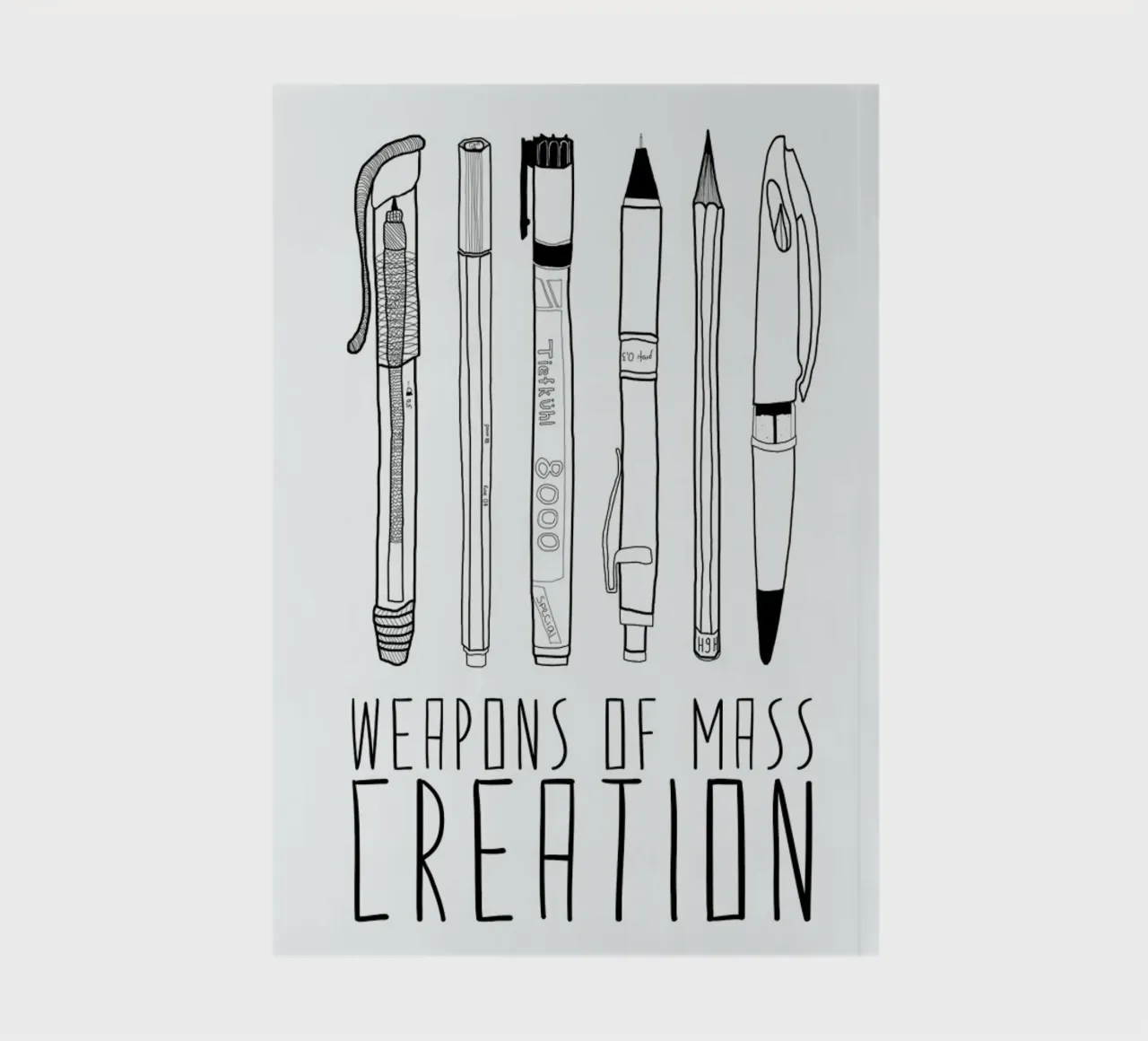 Weapons of Mass Creation cuaderno de Bianca Green