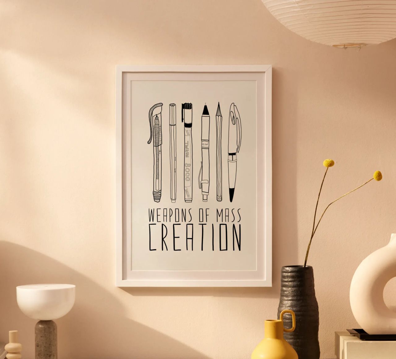 Weapons of Mass Creation poster de Bianca Green