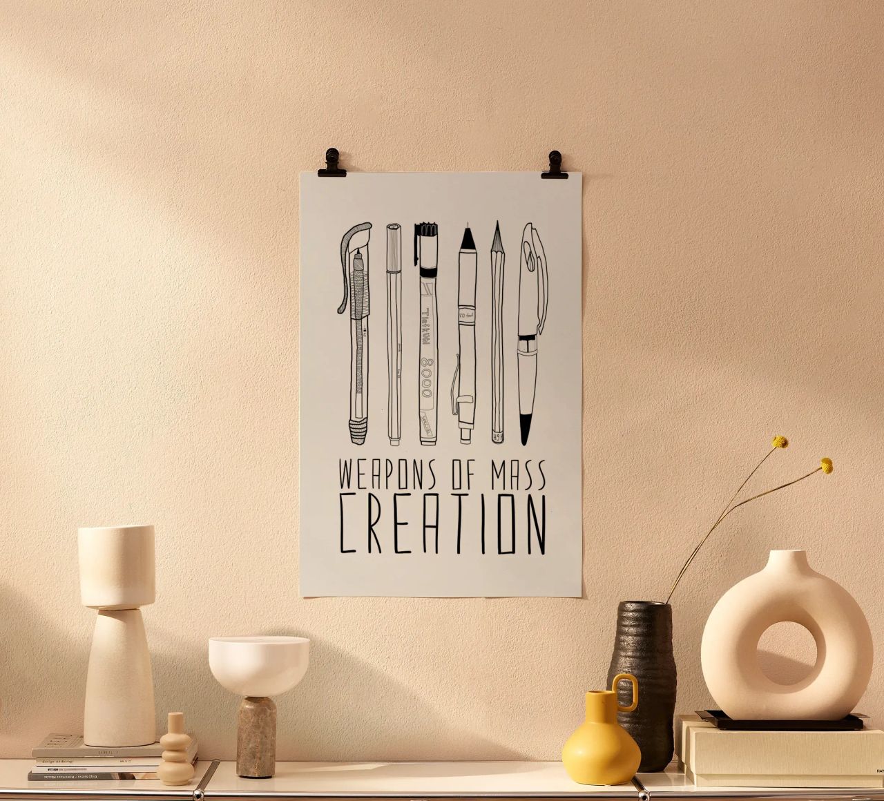 Weapons of Mass Creation poster de Bianca Green