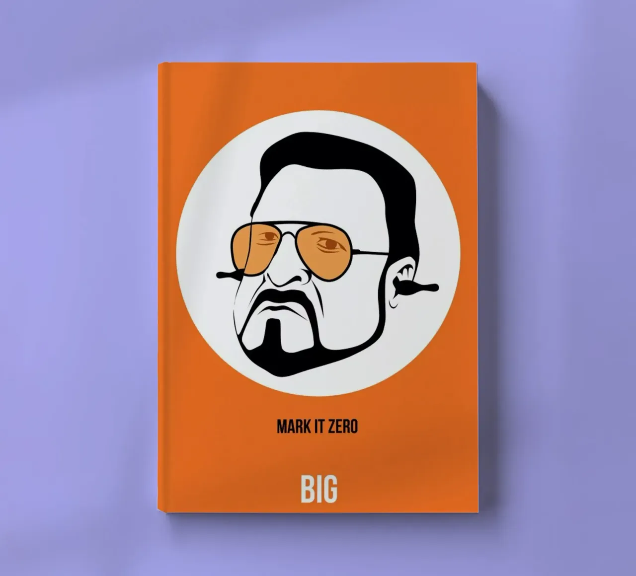 Big Poster 2 notebook by Naxart