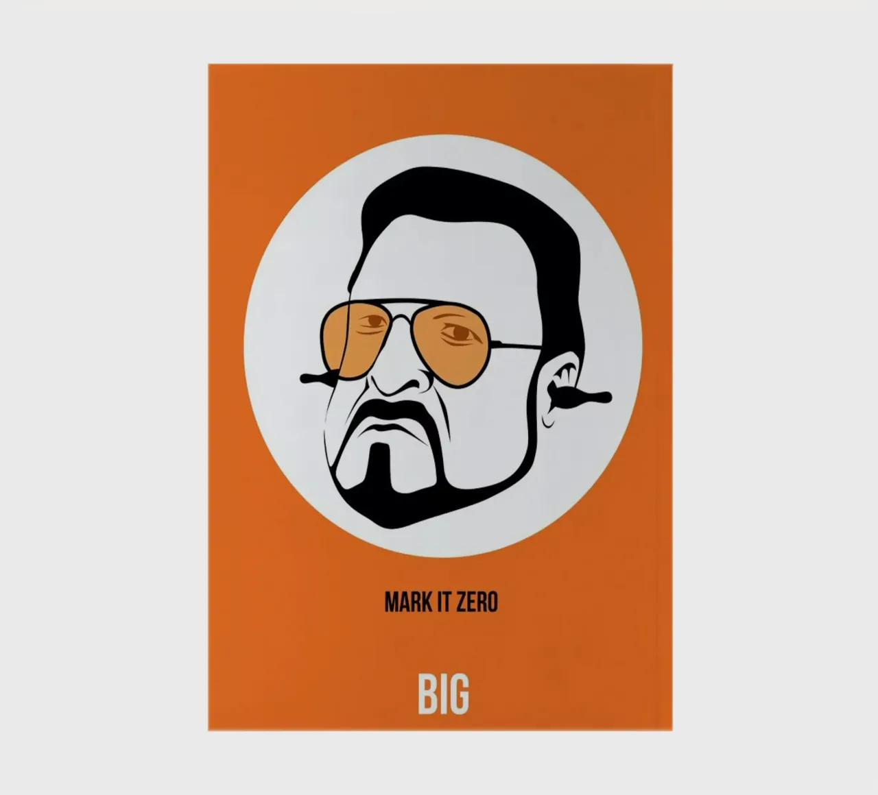 Big Poster 2 notebook by Naxart