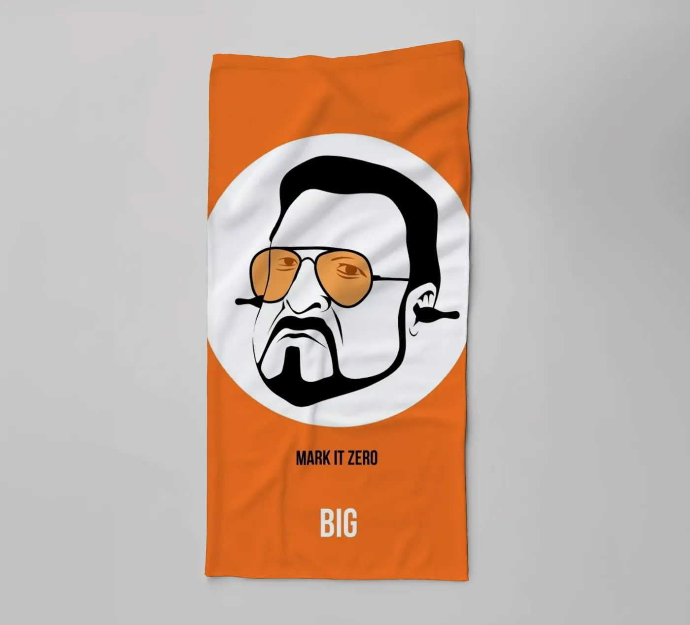 Big Poster 2 badhanddoek van Naxart