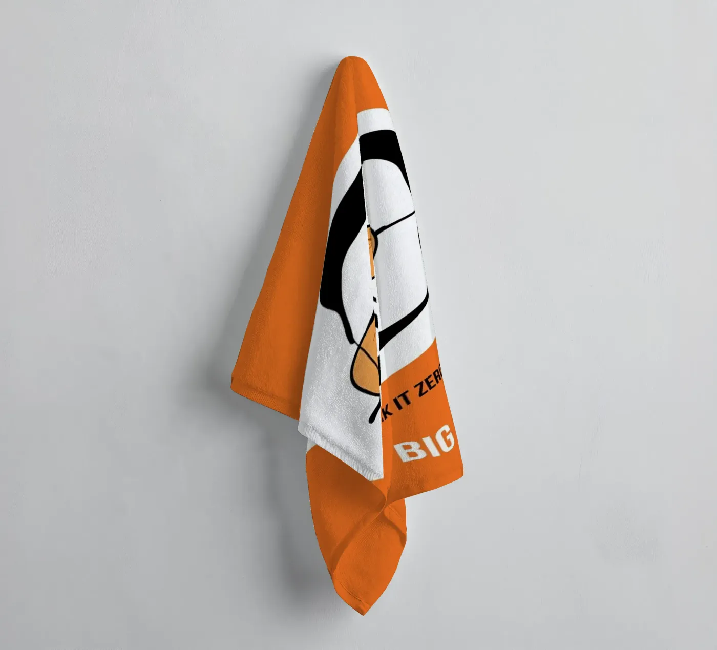 Big Poster 2 badhanddoek van Naxart