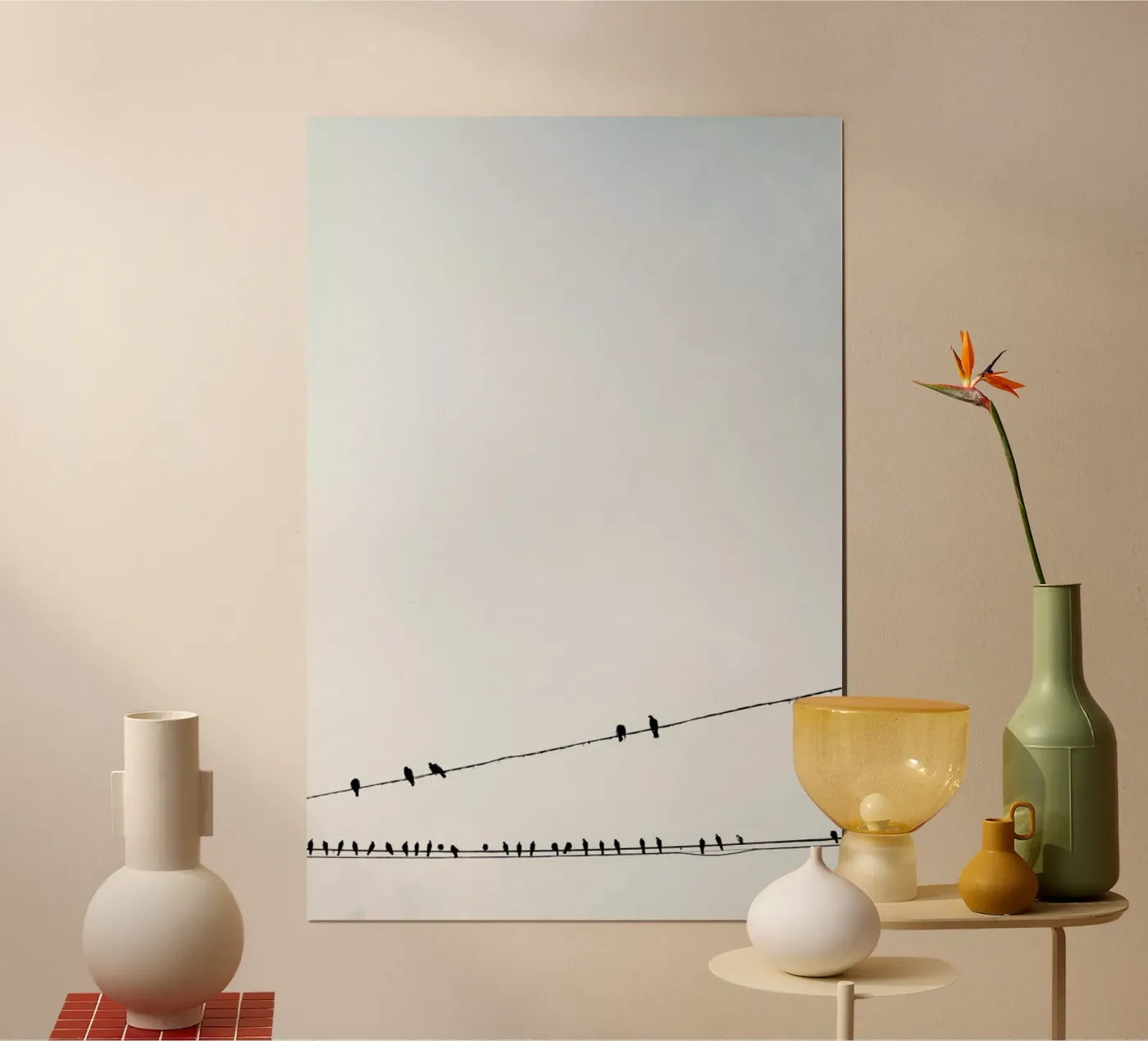 Birds poster van Chris Abatzis