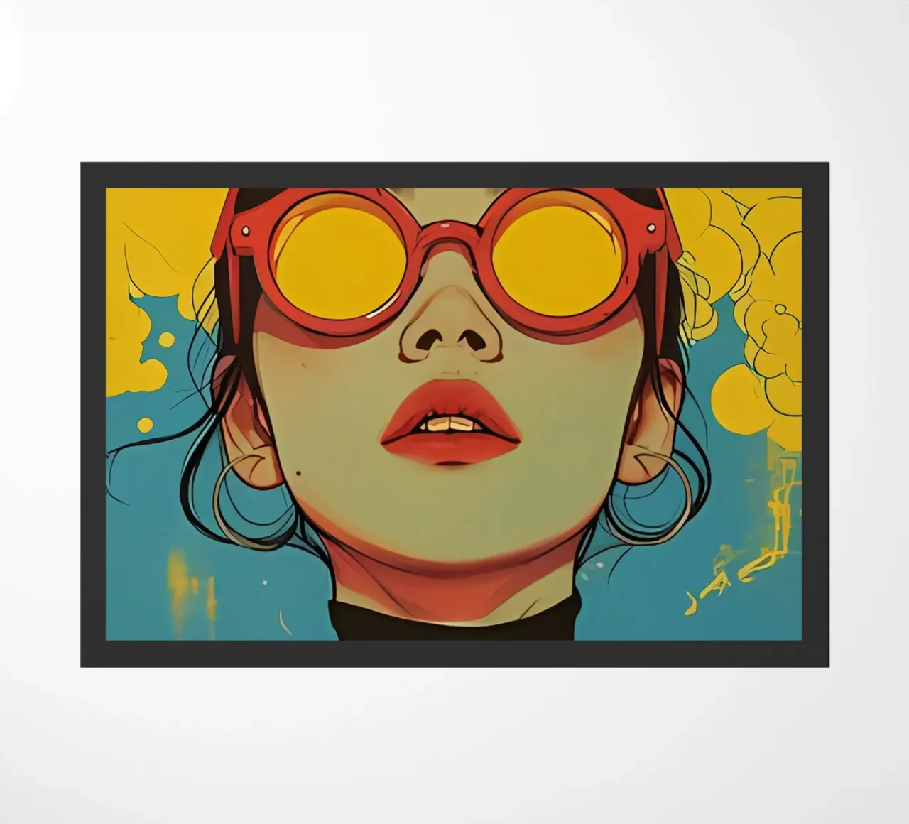 Poster d'arte minimalista 515 zerbino da ahmiaLodri