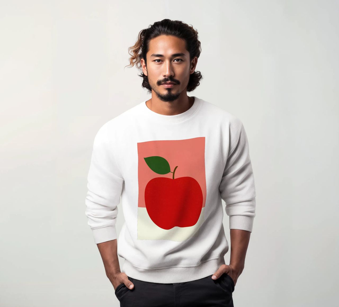 Red Apple Sweatshirt von Rosi Feist