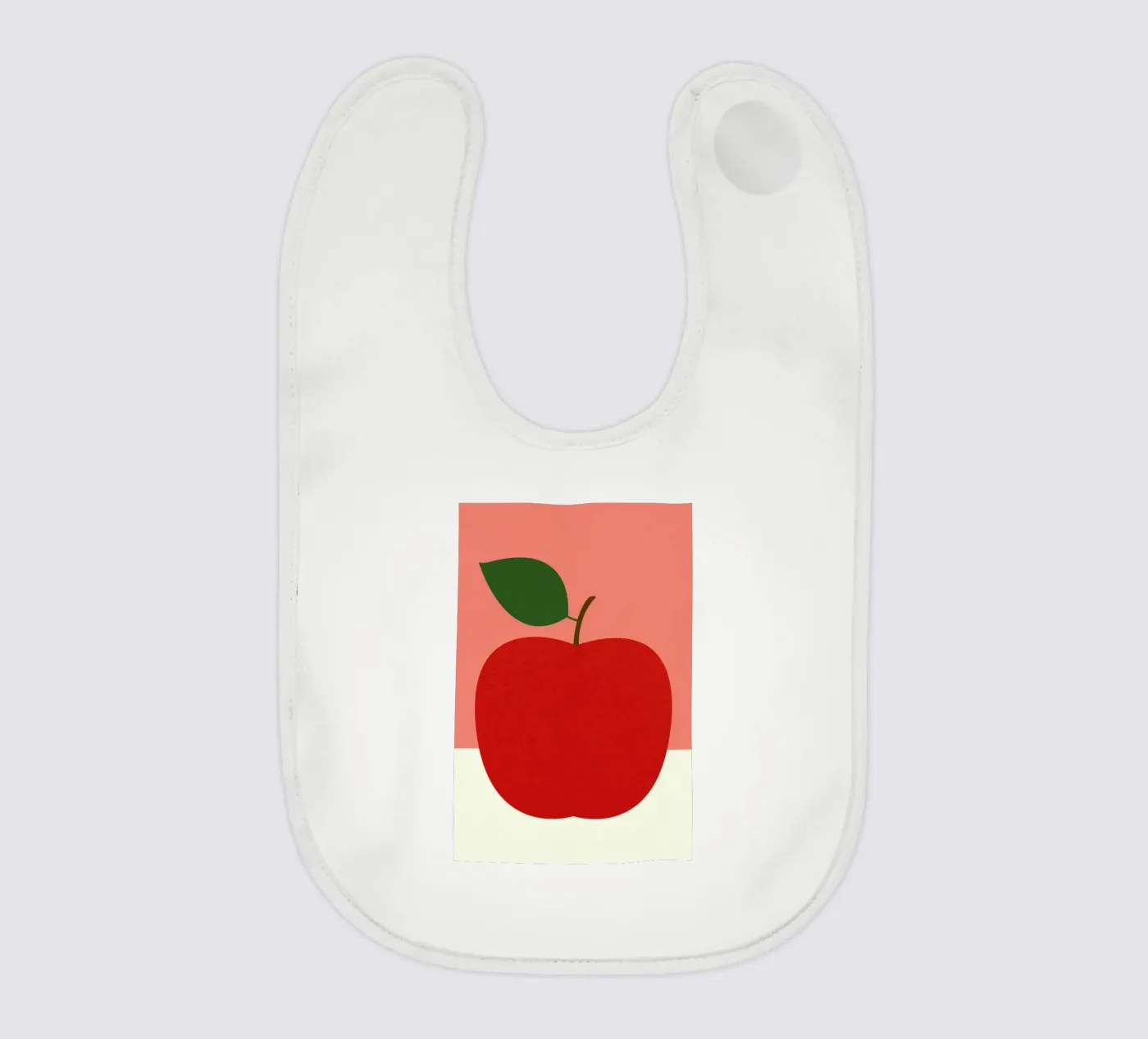 Red Apple baby slabbetje van Rosi Feist