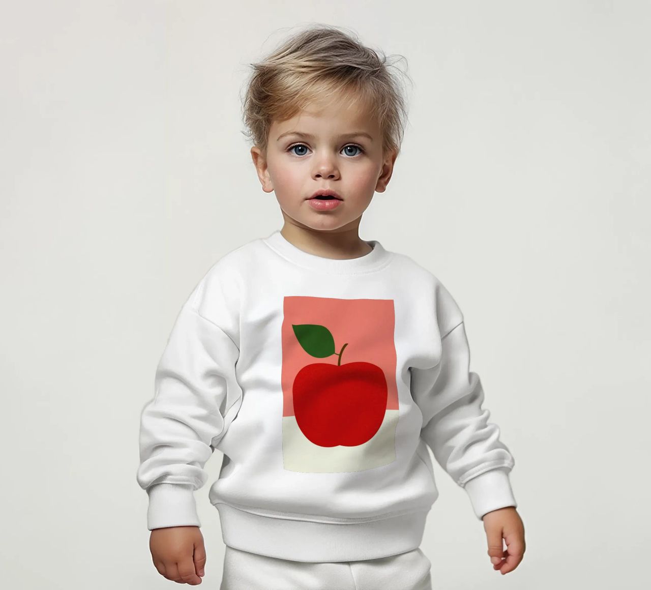 Red Apple felpa neonato da Rosi Feist